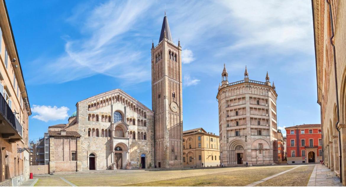 Ferienwohnung La Violetta Di Parma // Del Ducato Exterior foto